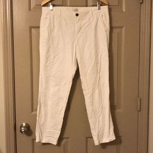 JCREW white pants